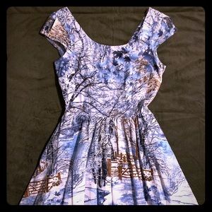Retrolicious Winter Scene Dress